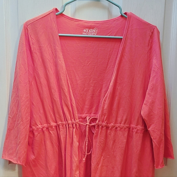 Old Navy Maternity Robe 100% Cotton Size Large - Picture 1 of 5